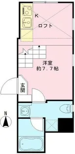 アップルスクエア【1階】の間取り