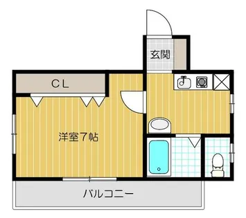 グランビア寺内【2階】の間取り