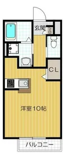 プランギ私部【2階】の間取り