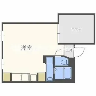 リアライズ鶴見諸口【1階】の間取り