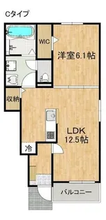 プロムナード井原里【1階】の間取り