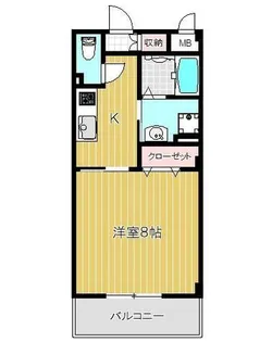 ミ・ピアーチェ【3階】の間取り