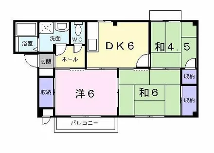 サンヴィレッジ上尾Ⅰ【2階】の間取り