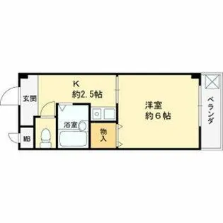 エーデルハイム東花園【3階】の間取り
