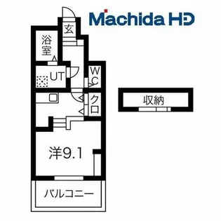 あんしん+小畑町08-13001【1階】の間取り