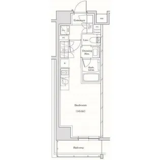 ザ・パークハビオ名古屋松原【4階】の間取り