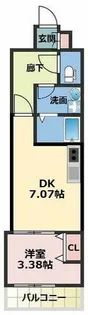 Alivis新町【4階】の間取り