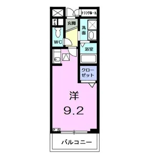 ファウンダー オブ ティー【105号室】の間取り
