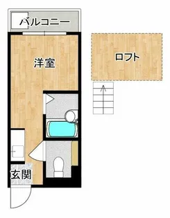 大阪府箕面市船場西2丁目【マンション】の間取り