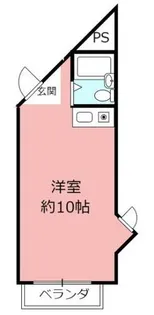 フライングブルー【3階】の間取り