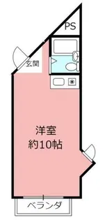 フライングブルー【3階】の間取り