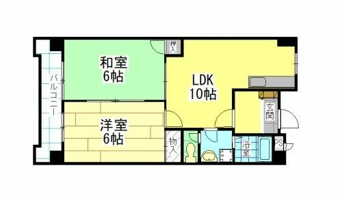 IWKビル【3階】の間取り