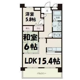 サンコート八事2棟【5階】の間取り