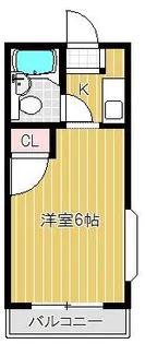 コーニッシュアビコⅡ【1階】の間取り