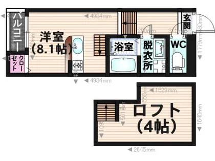 プチコポー【2階】の間取り