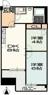 fメゾン吹上【4階】の間取り