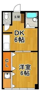 大正橋第一ビル【3階】の間取り