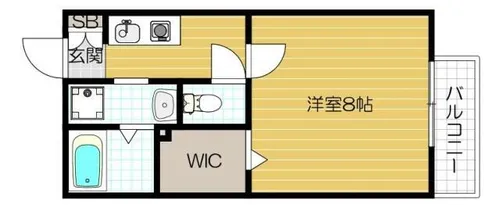 コンフォートⅡ【1階】の間取り