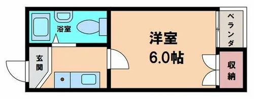 ロイヤル南住吉【5階】の間取り