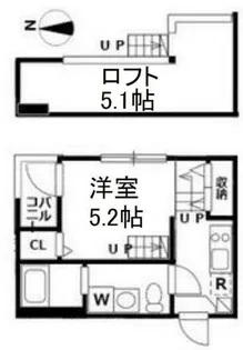 サダルスウド【1階】の間取り