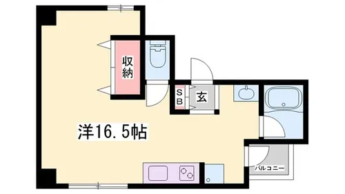 ツムギビル【4階】の間取り