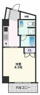 OAZO千里丘【401号室】の間取り