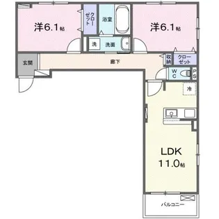耀【2階】の間取り