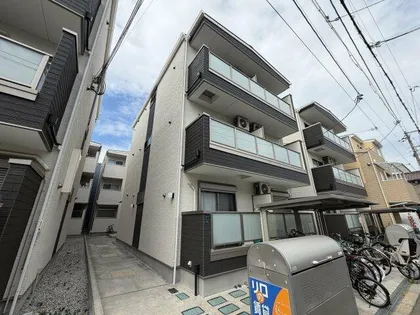 大阪府大阪市東住吉区照ケ丘矢田2丁目【アパート】の外観