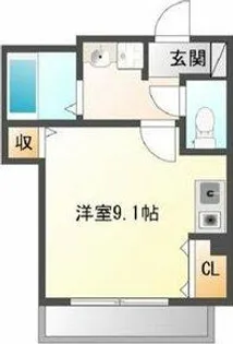 愛知県名古屋市中川区南八熊町【マンション】の間取り