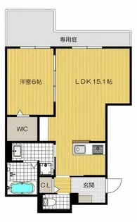 YOURMAISON宝【1階】の間取り