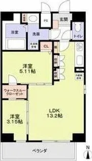 クレストタワー栄【12階】の間取り