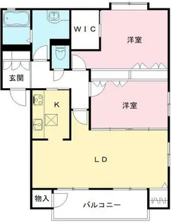 DAIKENN浜寺元町 B棟【102号室】の間取り