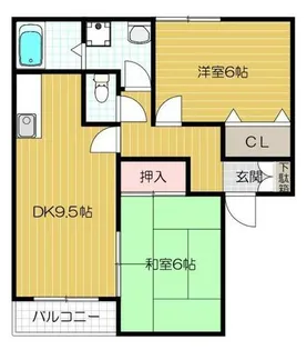 Maison.de.Riverain A【2階】の間取り