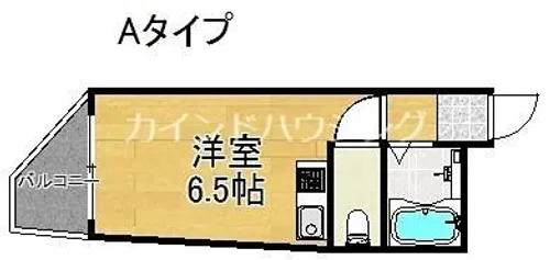 住之江1番館【1階】の間取り
