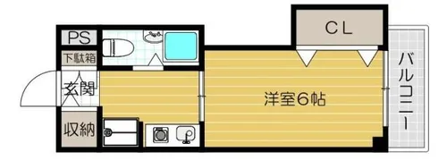 アメニティハイツ忍ケ丘【3階】の間取り