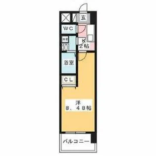 マリオン千代田【2階】の間取り