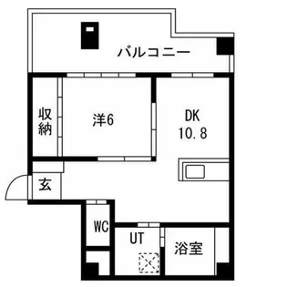サン・サカエビル【11階】の間取り