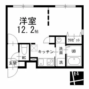 Branche上前津【5階】の間取り