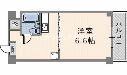 レジデンスやまびこ【611号室】の間取り