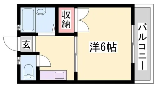 コーポ和久【303号室】の間取り