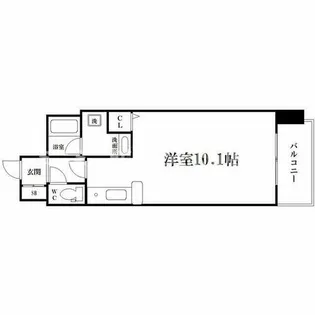アスリート本町西【3階】の間取り