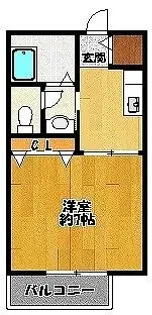 ドミール広野【1階】の間取り