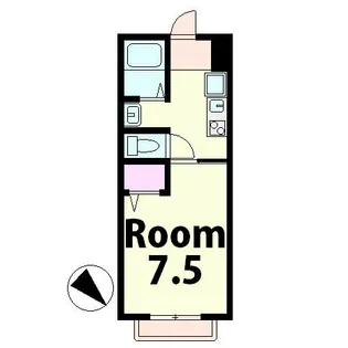 リオグラン【1階】の間取り