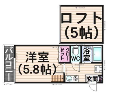 ファミール井尻南2【202号室】の間取り