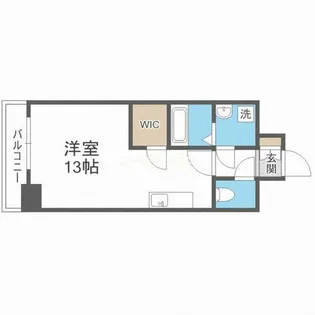 PHOENIX難波EAST【6階】の間取り