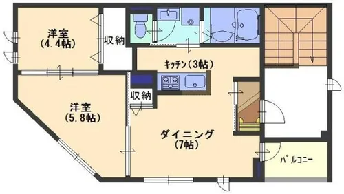 ビアンカ元町【4階】の間取り