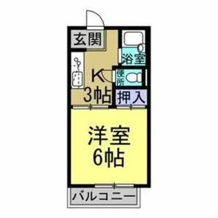 セフィラC・D棟【C101号室】の間取り