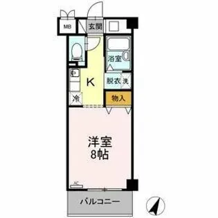 CASA一社【4階】の間取り
