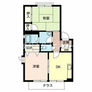 加東市社(アディスひろのC)【1階】の間取り