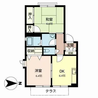 加東市社(アディスひろのC)【1階】の間取り